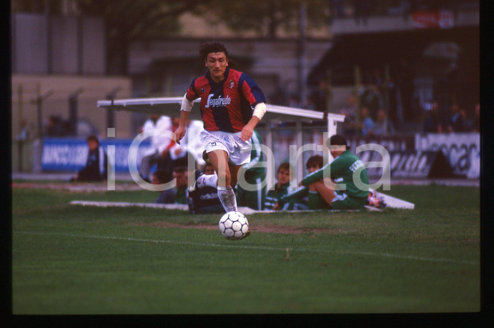 35mm vintage slide* 1988 ITALIA CALCIO Ivano BONETTI BOLOGNA F.C. - Gara