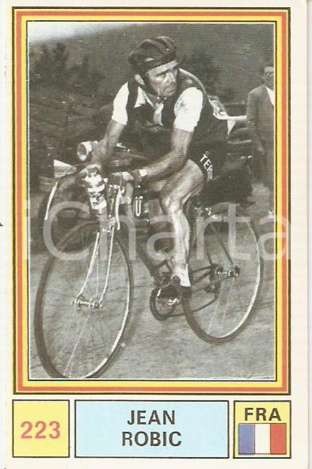 Oggetto da collezione cartaceo PANINI - SPRINT 1971 Figurina valida Jean ROBIC n. 223 Ciclismo 1
