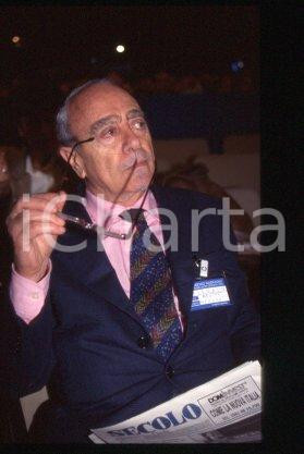 Benito FALVO - CALABRIA Italian politician Portrait 1990ca *35mm vintage slide 2