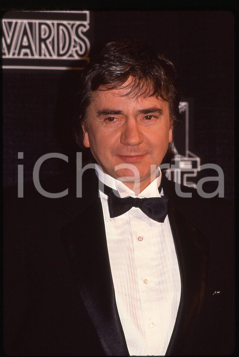 35mm vintage slide* 1990ca COSTUME Dudley MOORE a una serata di gala *Ritratto