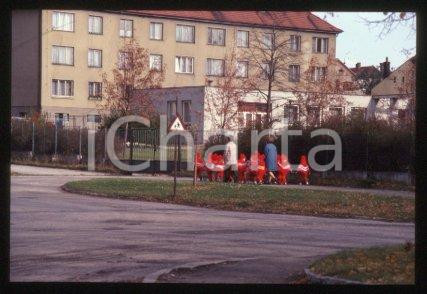 35mm vintage slide* 1990 ca CZECHOSLOVAKIA the street of BRATISLAVA (1)