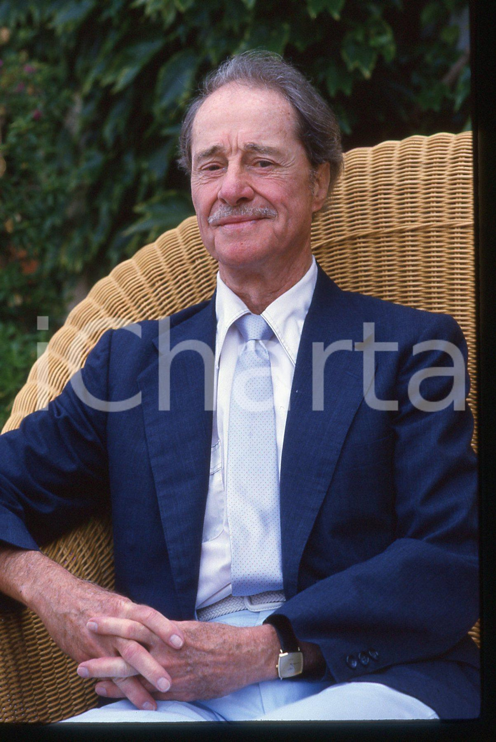 35mm vintage slide* 1988 VENEZIA Don AMECHE alla Mostra del Cinema - Ritratto 6