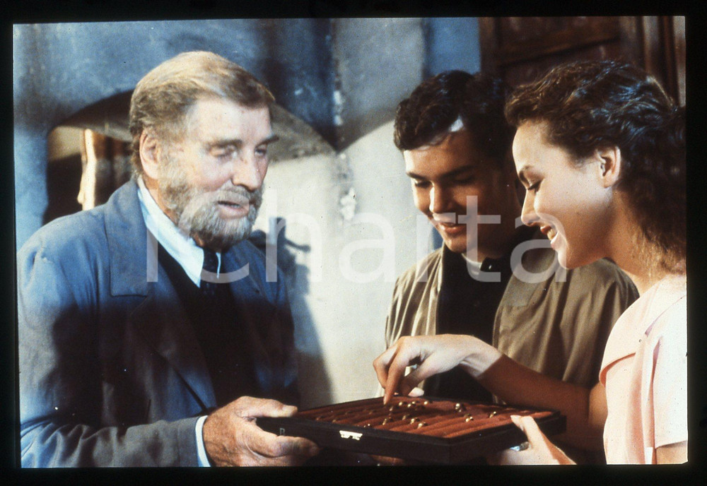 35mm vintage slide*1988 FILM - LA BOTTEGA DELL'OREFICE Burt LANCASTER nel film 4