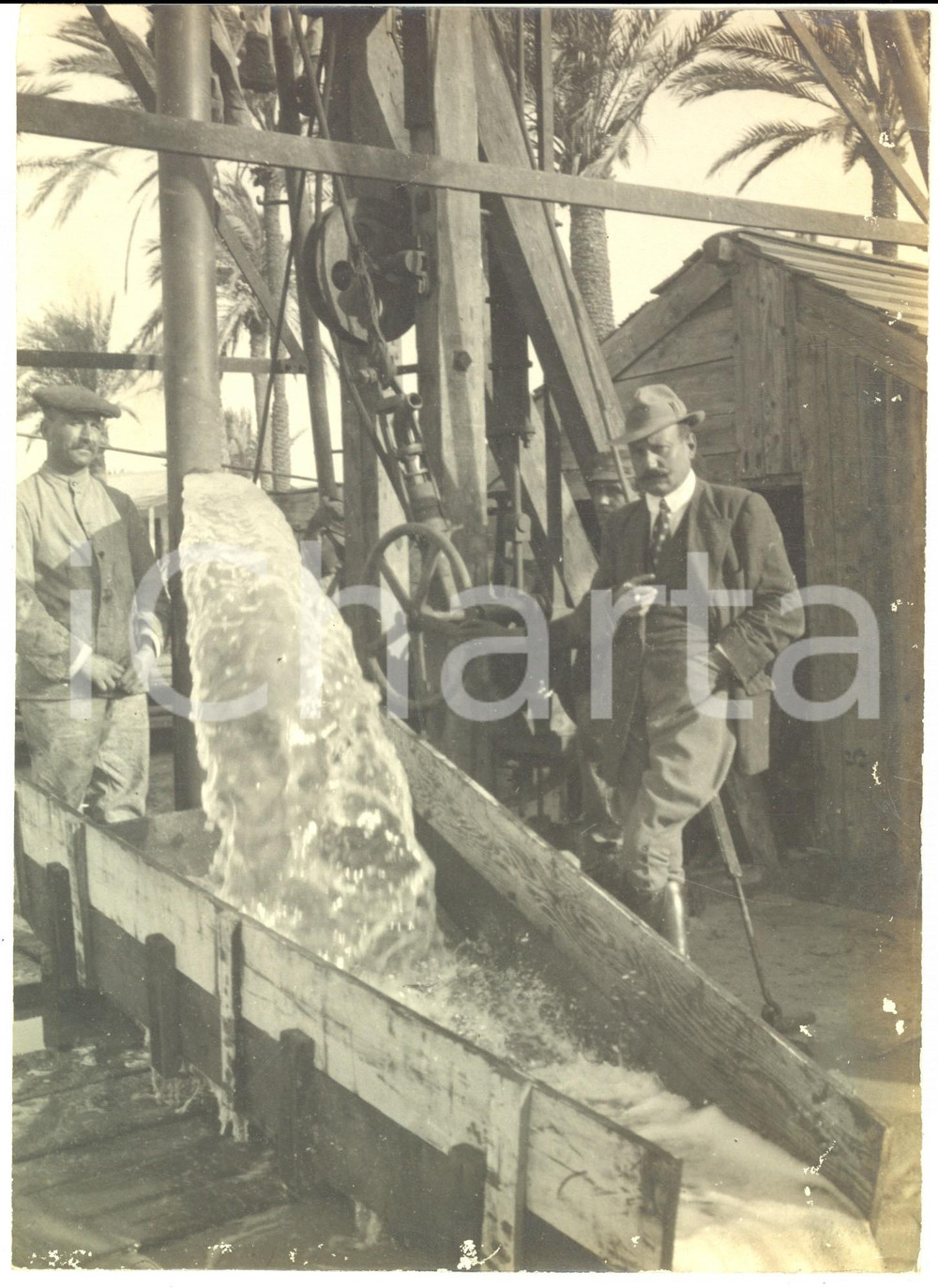 1910 ca FERROVIA ADRIATICO-SANGRITANA Lavori di costruzione *Foto RARA 18x25