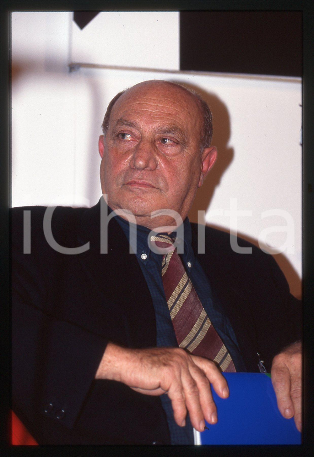 35mm vintage slide* 1990ca ITALIA - COSTUME Giò POMODORO Ritratto (1)