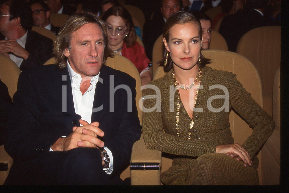 35mm vintage slide* 1997 VENEZIA Gérard DEPARDIEU Carole BOUQUET Festival (1)