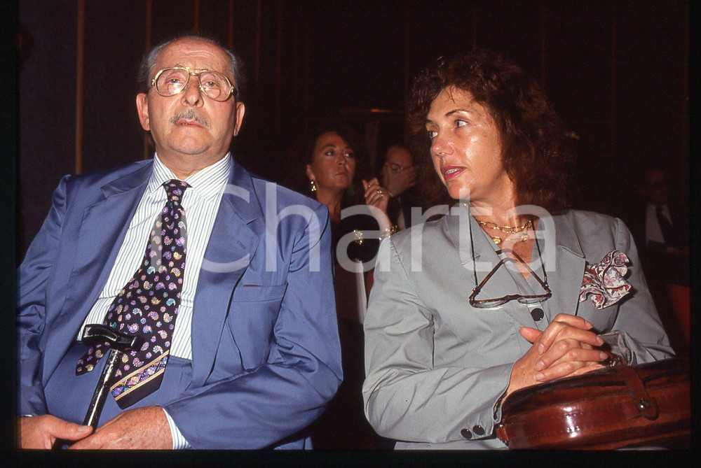 35mm vintage slide* 1992 SAINT VINCENT - Domenico MODUGNO e Franca GANDOLFI (16)