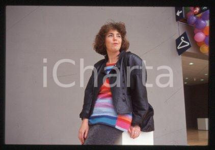 35mm vintage slide* 1990ca LITERATURE German journalist-author Irina LIEBMANN 10