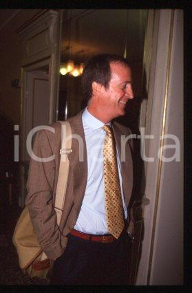 35mm vintage slide* 1996 ca MILAN Portrait of an author Wolfgang ACHTNER (2)