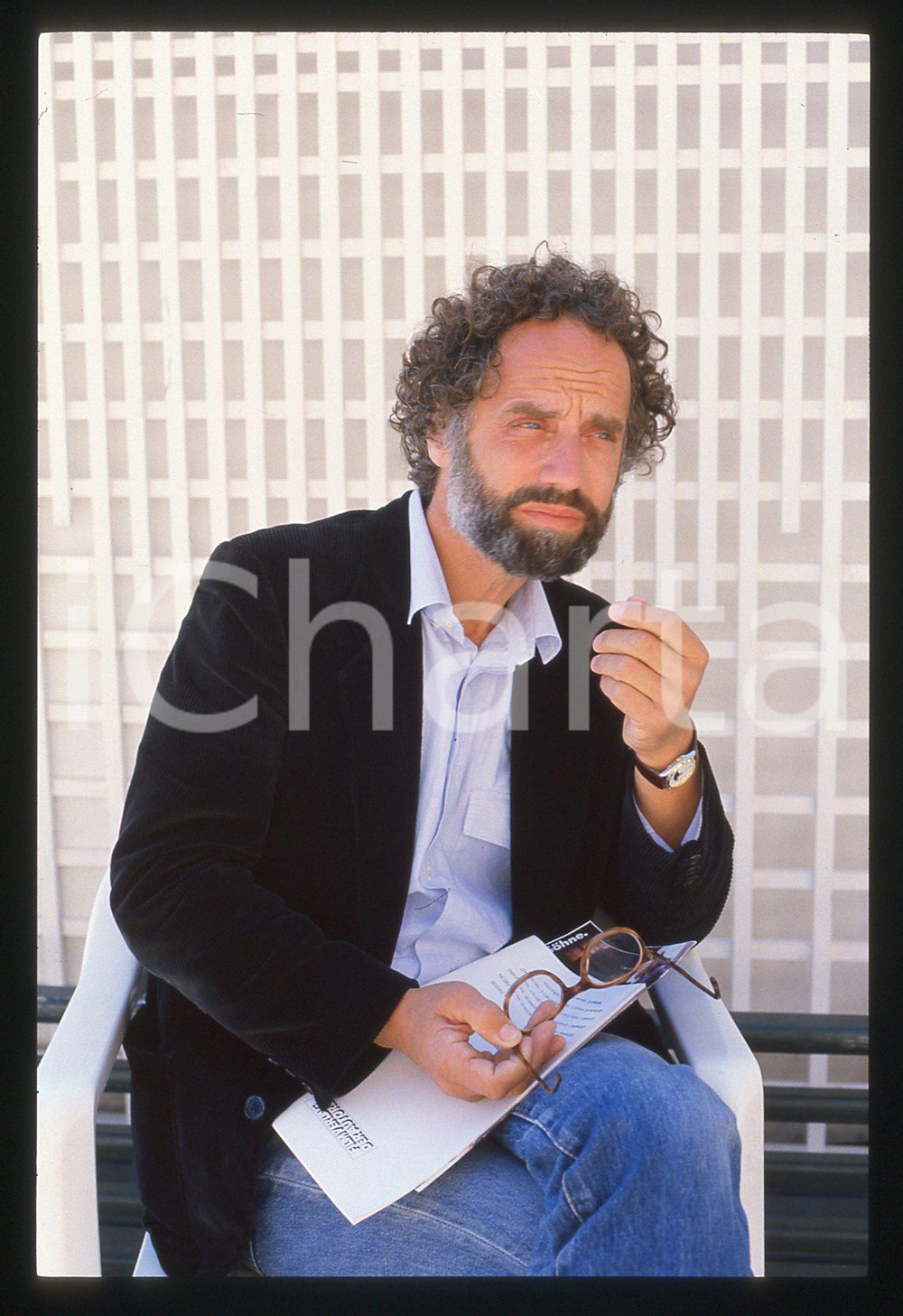 35mm vintage slide* 1986 VENEZIA Markus IMHOOF - Ritratto del regista (7)