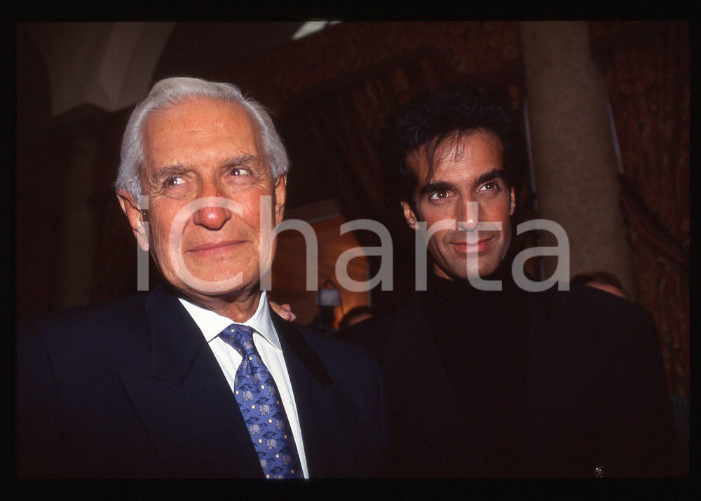 35mm vintage slide* 1995ca COSTUME David COPPERFIELD Hyman KOTKIN Rtratto 4