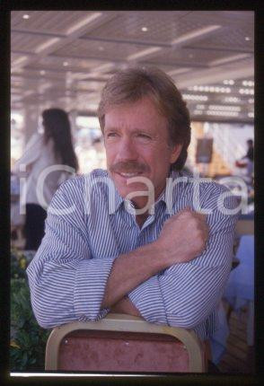35mm vintage slide* 1985 ca CINEMA Ritratto dell'attore Chuck NORRIS (4)