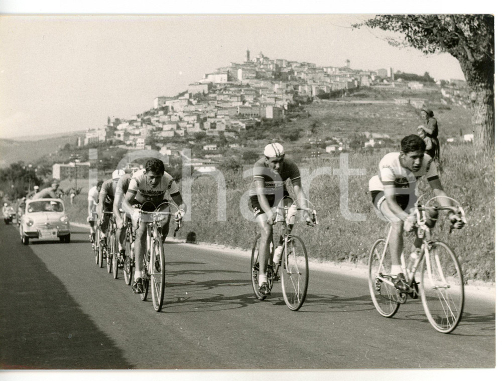 1958 MONDOVÌ / CHIAVARI - CICLISMO GIRO D'ITALIA Gastone NENCINI e Aldo MOSER