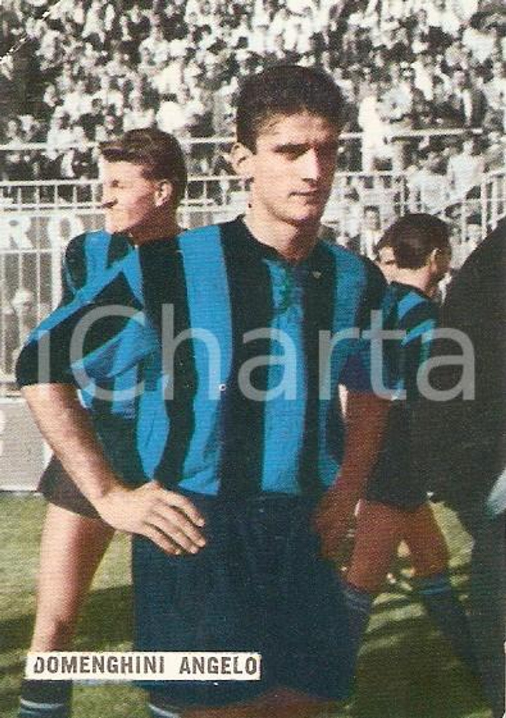 Oggetto da collezione cartaceo EDIZIONI FOTO CALCIO - CALCIATORI 1965 1966 Figurina Angelo DOMENGHINI 101 INTER 1