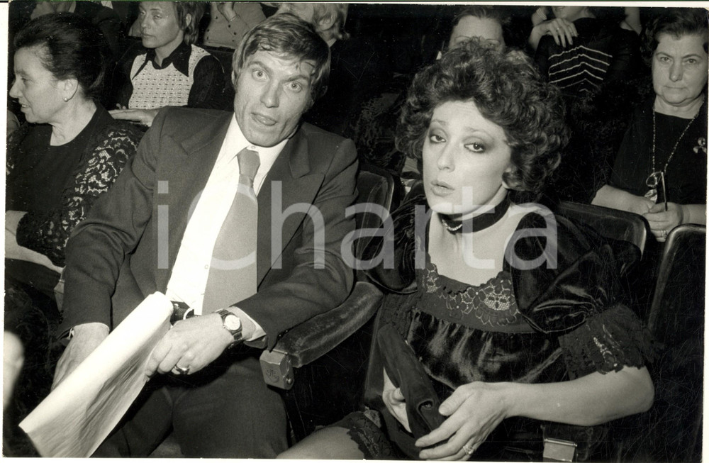 1970 ca CALCIO MILAN Romeo BENETTI a un evento - Fotografia 30x20 cm 