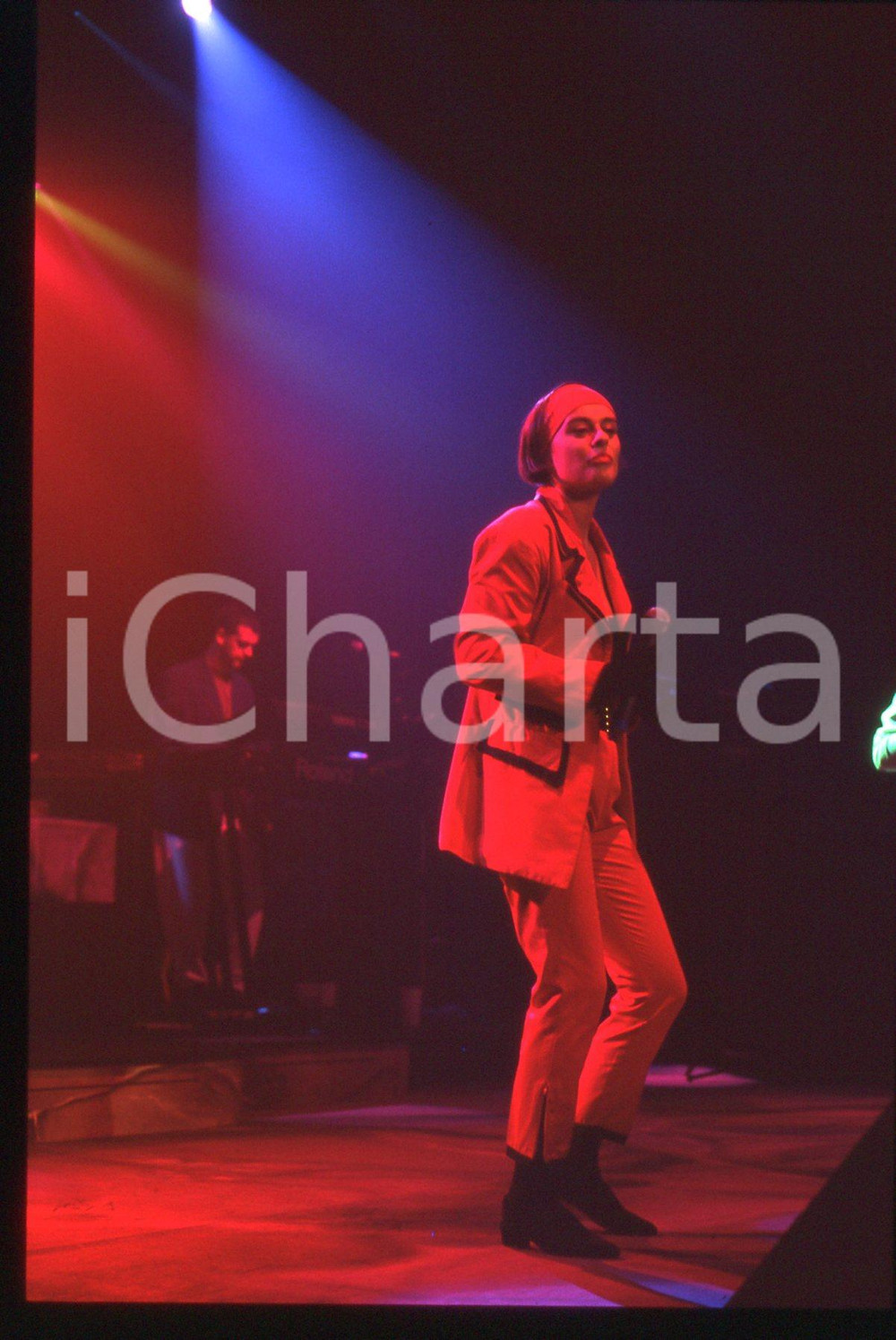 35mm vintage slide* 1990ca MUSICA Lisa STANSFIELD in concerto (9)