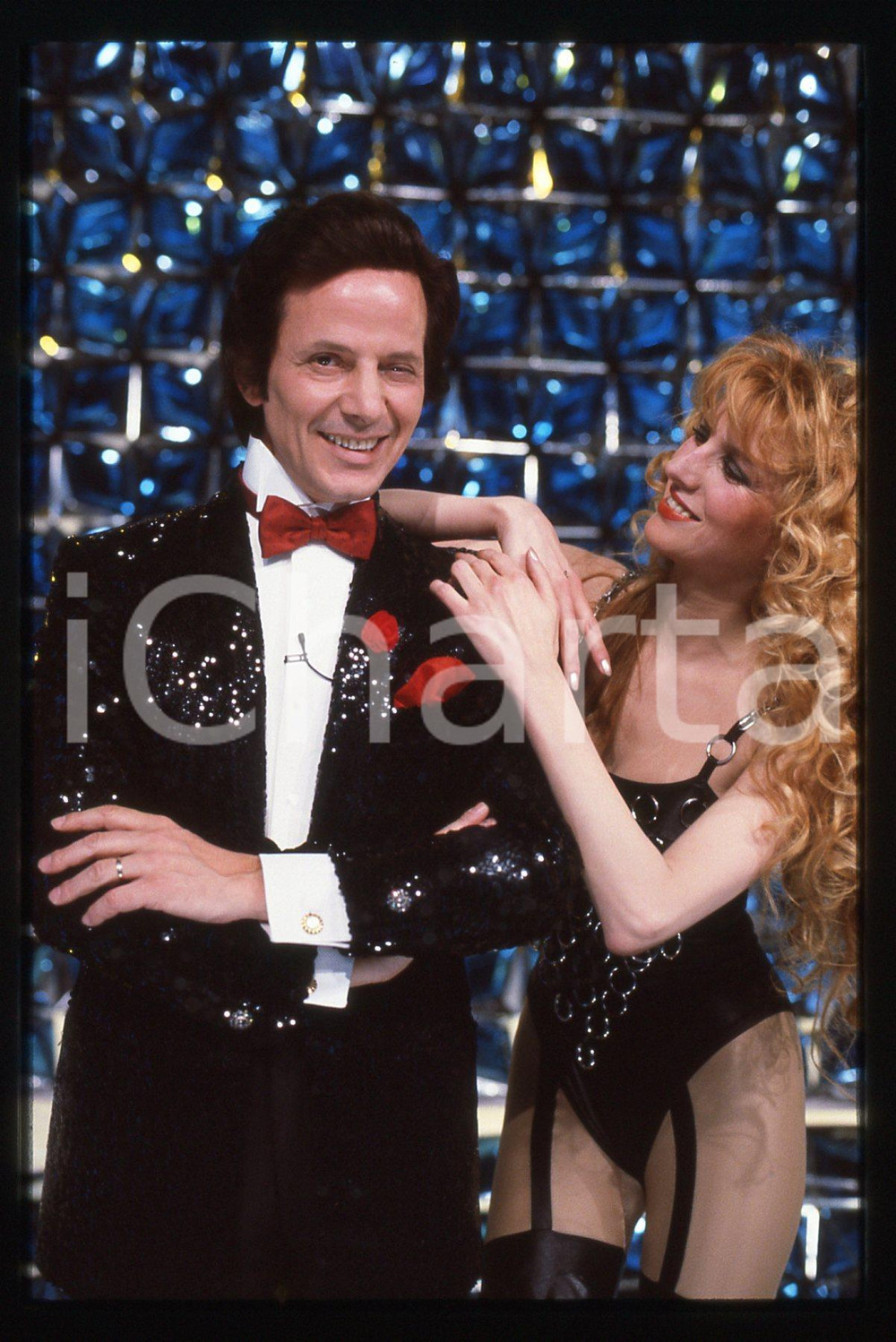 35mm vintage slide* 1984 RAI 2 IL TRAPPOLONE Mago SILVAN Aldo SAVOLDELLO (4)