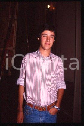 35mm vintage slide* 1990 ca MILAN Northern League politician Marco FERRADINI (6)