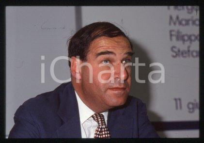 35mm vintage slide* 1995 ca MILAN European Commissioner Leon BRITTAN (17)