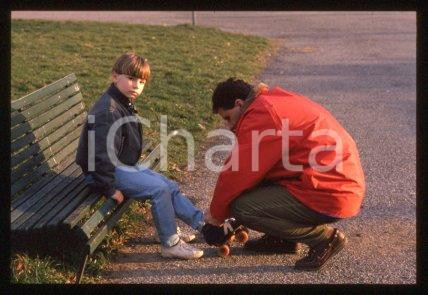 35mm vintage slide* 1988 ca ITALY "UN BAMBINO" Actor Matteo BELLINA Oscar (16)