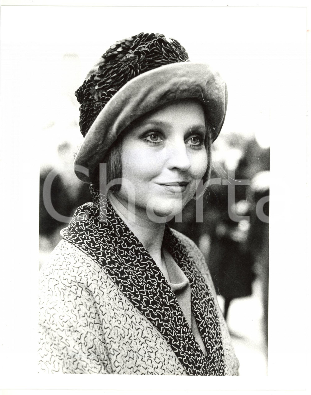 1987 CANNES - CINEMA "Miss Arizona" - Ritratto Hanna SCHYGULLA *Foto 20x25