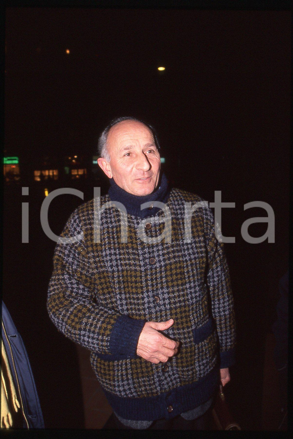 35mm vintage slide* 2000 ca MILANO Don Gino RIGOLDI - Ritratto del sacerdote (3)