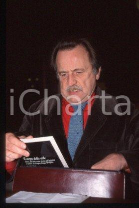 35mm vintage slide* 1999 ca FRANCE Portrait of writer journalist Régis DEBRAY 12