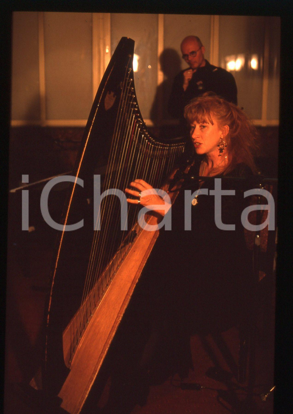 35mm vintage slide* 1995ca MUSICA Loreena McKENNITT Ritratto della musicista 7
