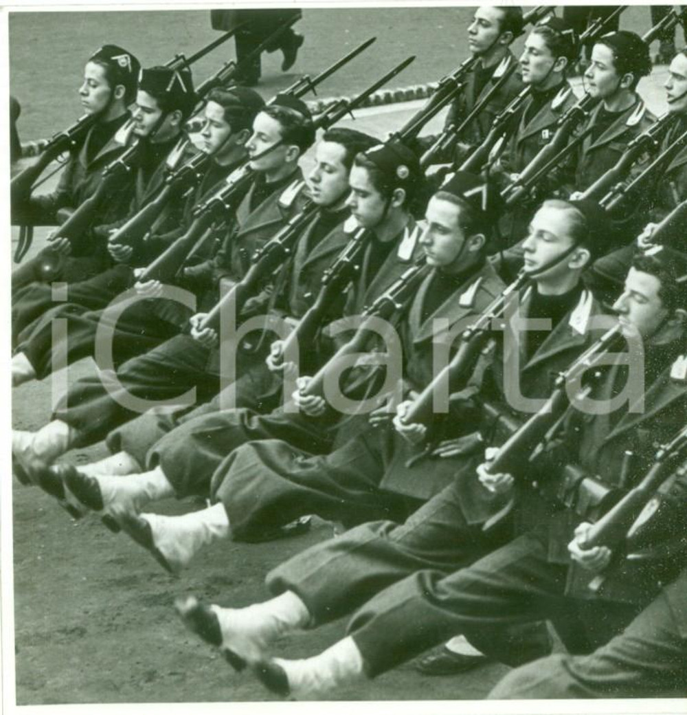 Fotografia d epoca originale 1939 ROMA Sfilata degli Avanguardisti per anniversario OPERA BALILLA Fotografia 1