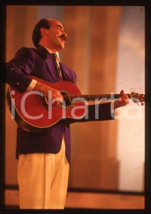 35mm vintage slide* 1990 ca TV Italian cabaret artist musician Stefano NOSEI (6)