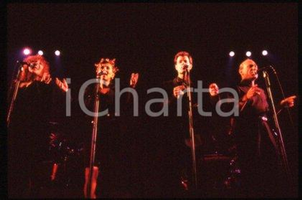 35mm vintage slide* 1988 ca MUSIC concert of THE MANHATTAN TRANSFER (14)