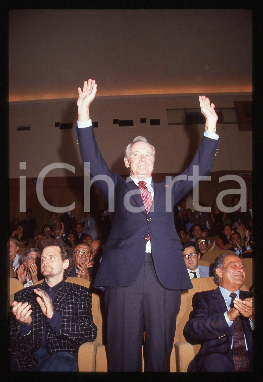 35mm vintage slide* 1992 FESTIVAL VENEZIA - Jack LEMMON (31)