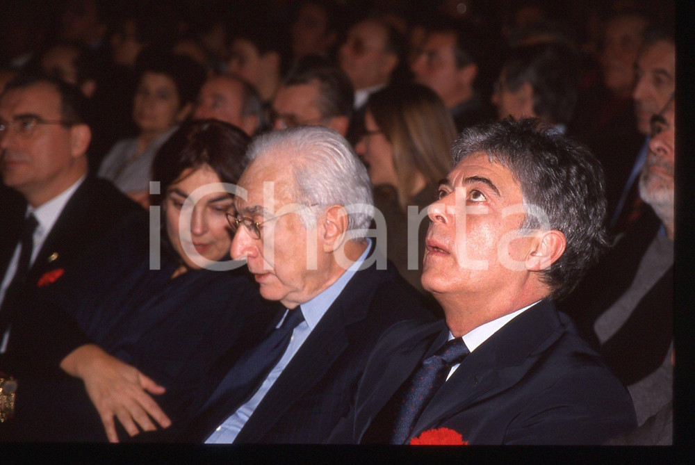 35mm vintage slide* 1992 ca Francesco COSSIGA Claudio MARTELLI (2)