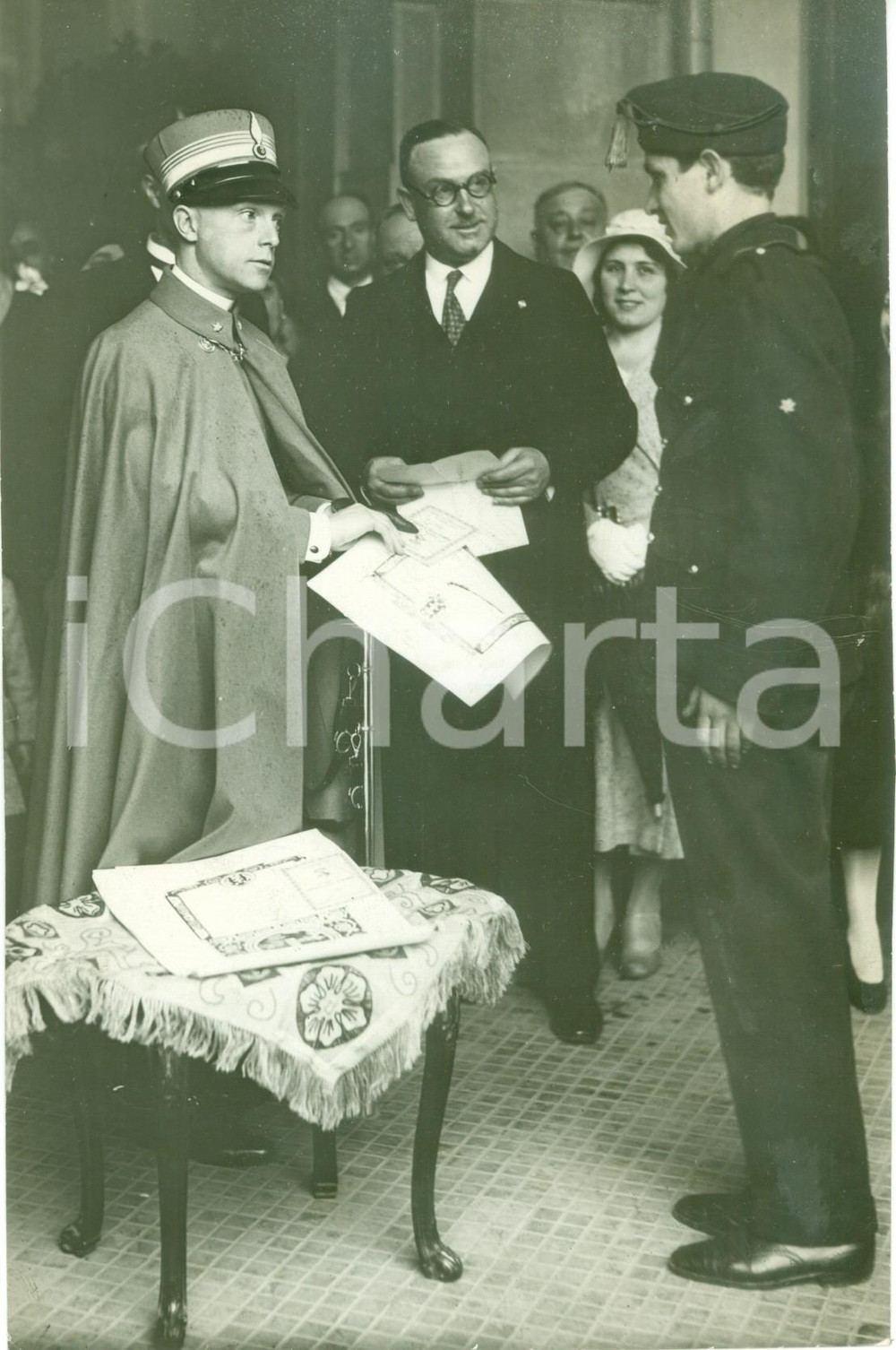 Fotografia d epoca originale 1931 MILANO Festa annuale e premiazione all Istituto MARCHIONDI Fotografia 1