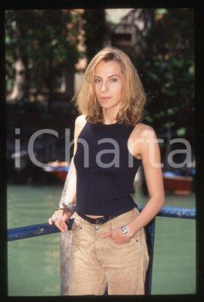 35mm vintage slide* 1997 VENICE Festival French singer & actress Maïdi ROTH (8)