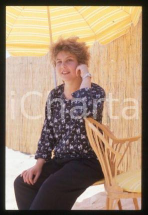 35mm vintage slide* 1990 ca ITALIA Fiorella INFASCELLI Ritratto regista (12)