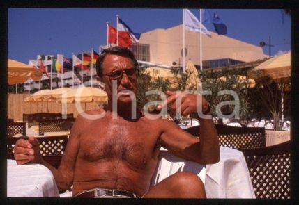 35mm vintage slide* 1989 ca CANNES an American actor Roy SCHEIDER (21)