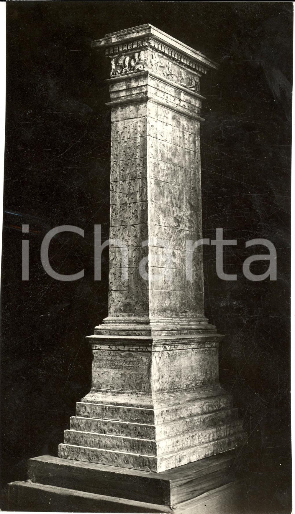 Fotografia d'epoca originale 1933 ROMA Monumento prima conquista di ROMA in ORIENTE 1