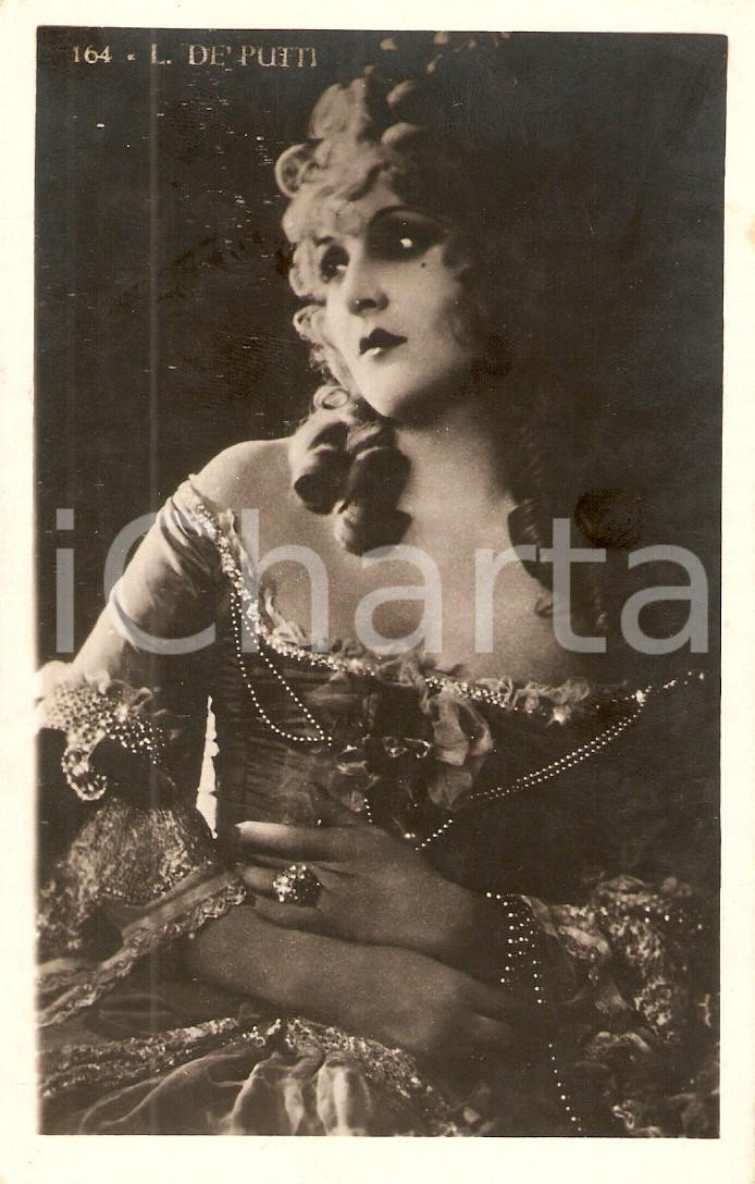 Cartolina originale da collezione 1925 ca CINEMA Lya DE PUTTI Ritratto dell attrice Cartolina 1
