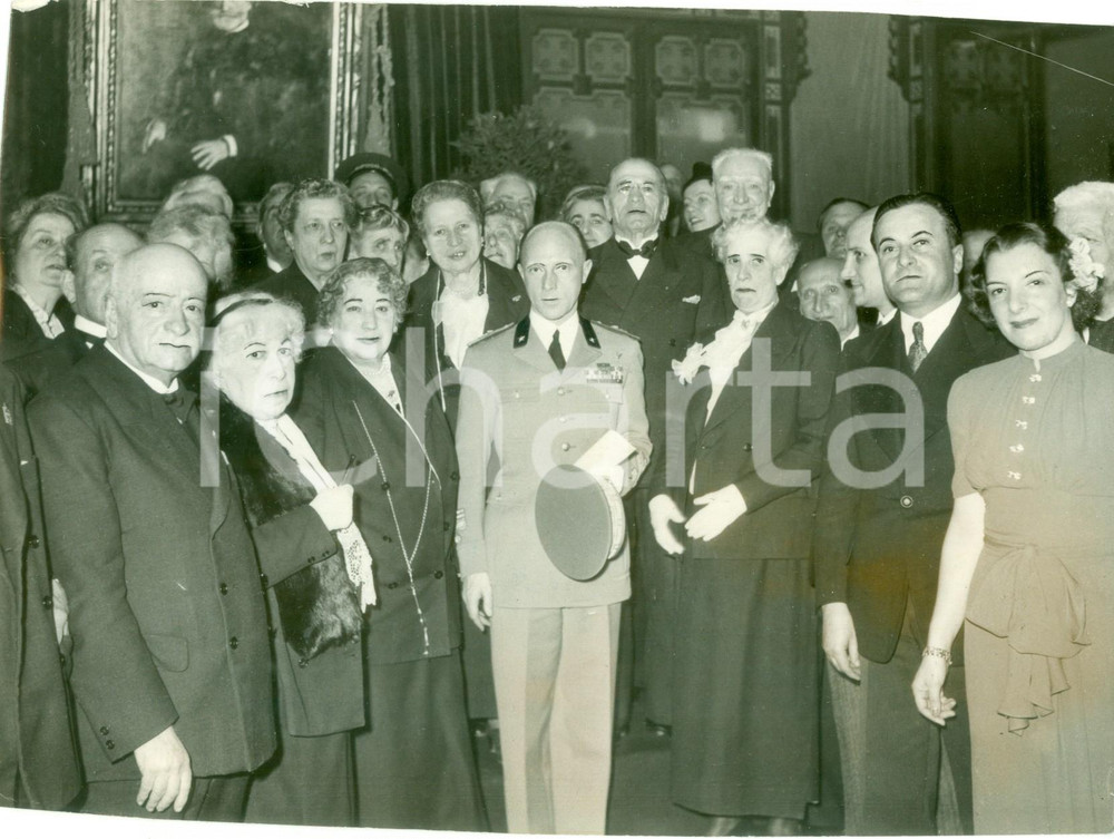Fotografia d epoca originale 1938 MILANO I musicisti della CASA VERDI per la festa di San Giuseppe Fotografia 1