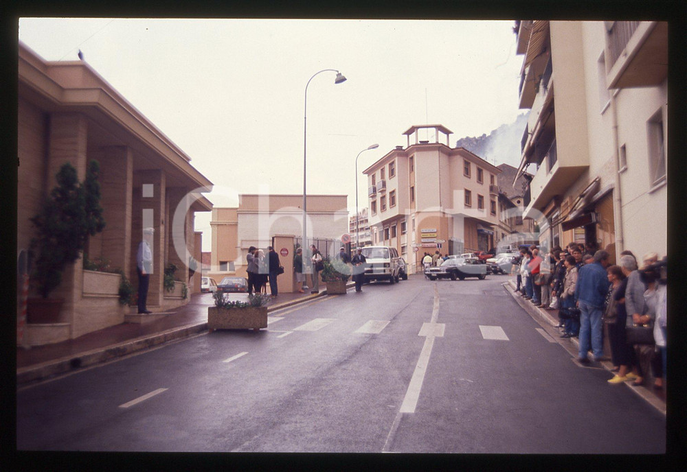 35mm vintage slide* 1990 PRINCIPATO MONACO Camera ardente Stefano CASIRAGHI (7)