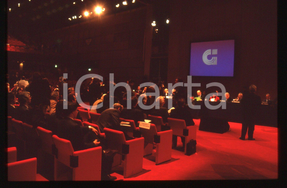 35mm vintage slide* 1993 GENOVA - CREDITO ITALIANO Assemblea dei soci (2)