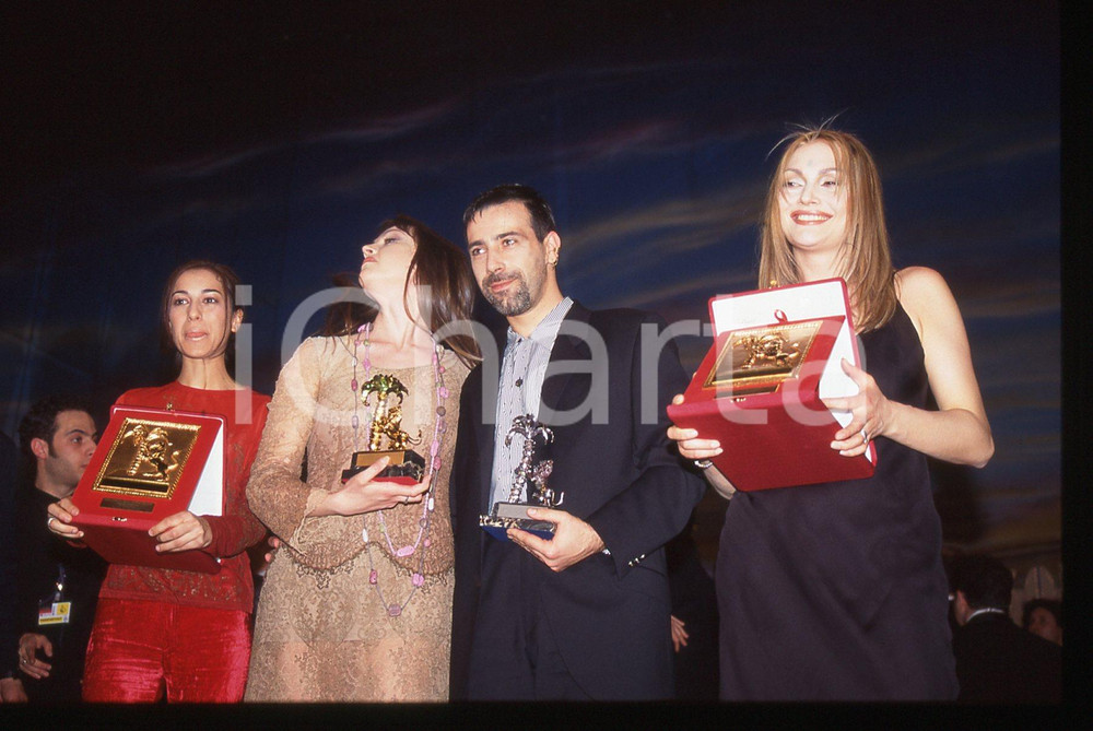 35mm vintage slide* 1997 FESTIVAL SANREMO - Anna OXA SYRIA e i JALISSE (6)