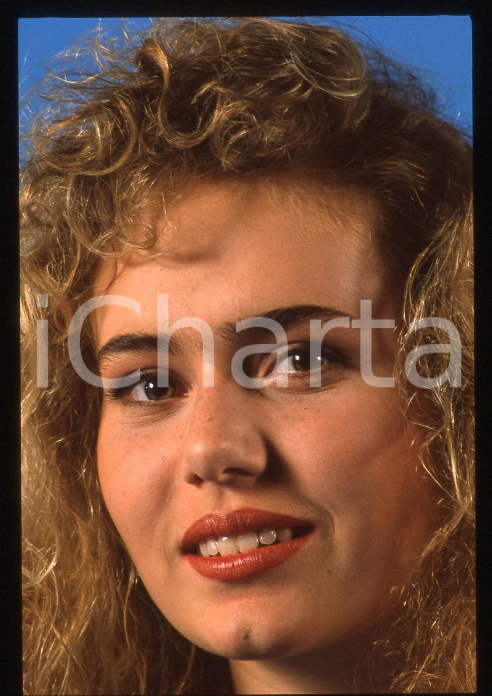 35mm vintage slide* 1989 CANALE 5 Ylenia CARRISI - Ritratto della showgirl (69)