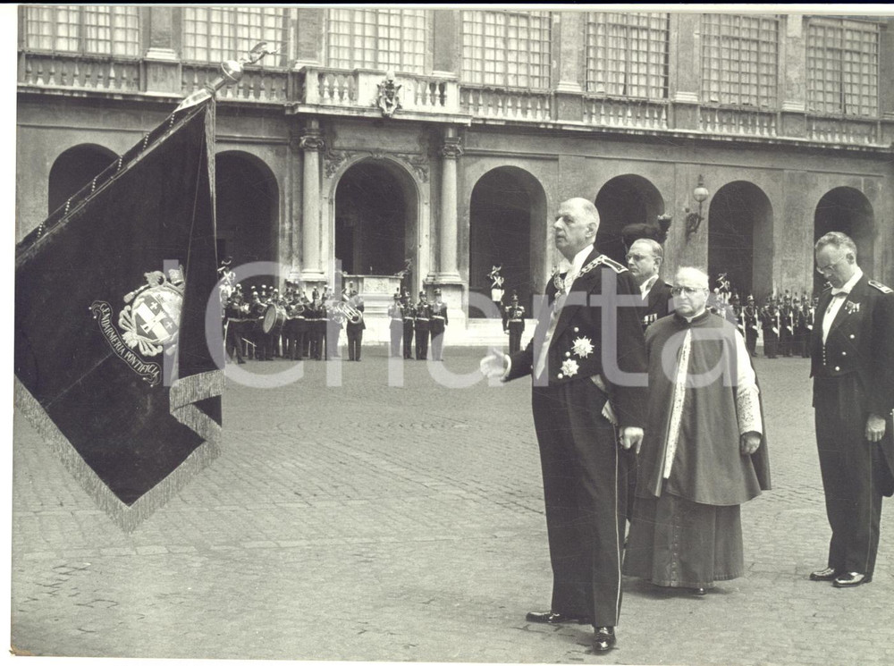 1959 ROMA Charles DE GAULLE si reca all'udienza con papa Giovanni XXIII - Foto