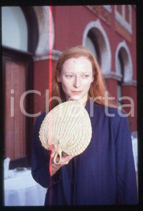 35mm vintage slide* 1992 VENICE Film Festival British actress Tilda SWINTON (19)