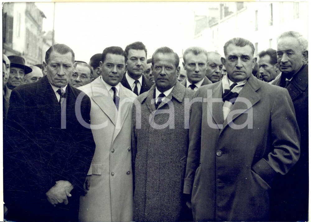 1959 MANTES-LA-JOLIE Obsèques Francis PELISSIER - Champions du cyclisme - Photo