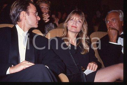 Fotografia d epoca originale 35mm vintage slide 1993 ca CINEMA Michelle PFEIFFER, Giorgio ARMANI 94 1