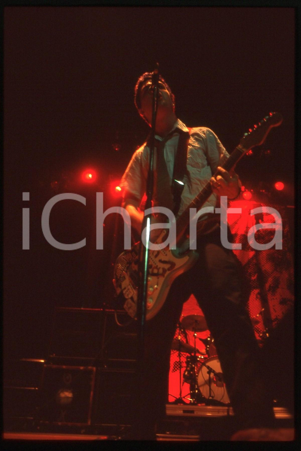 35mm vintage slide* 1997 MUSICA Mike DIRNT dei GREEN DAY "Nimrod Tour" (20)