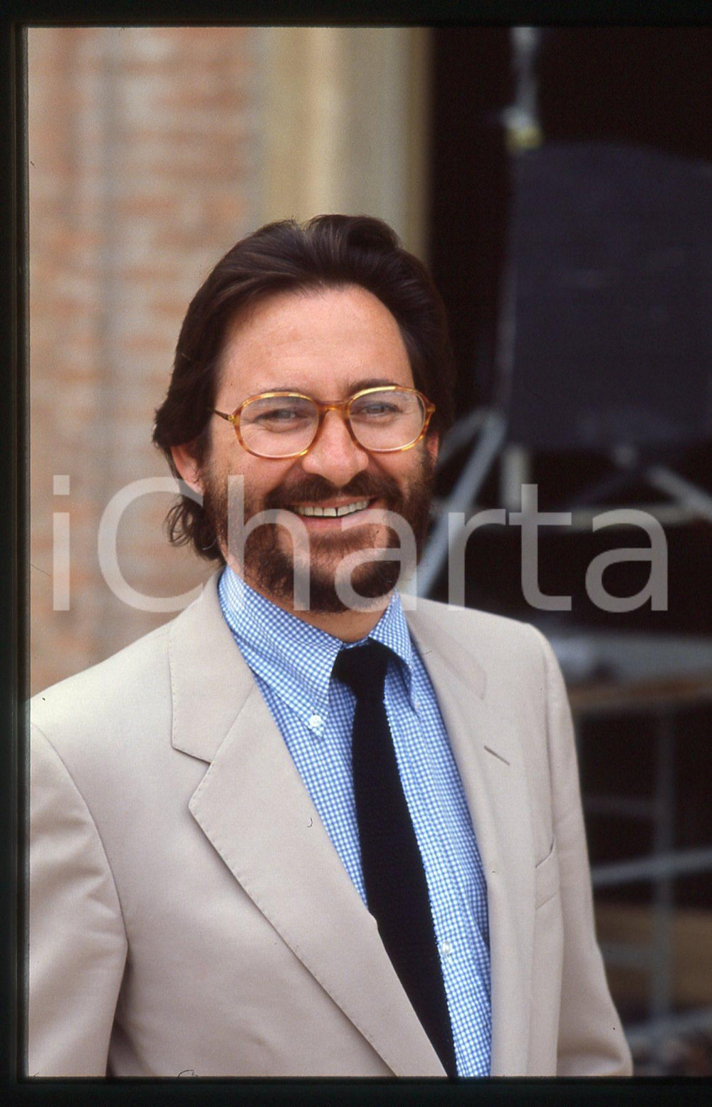 35mm vintage slide* 1980 ca FESTIVAL CANNES - Renzo ROSSELLINI (7)